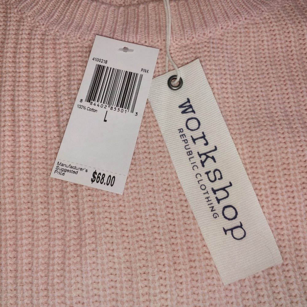 Workshop Tie Dye Crewneck Women's Sweater Sz. L - Picture 7 of 9